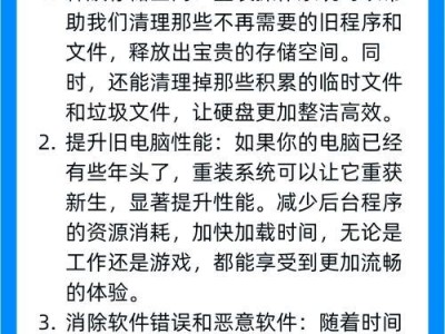 电脑装系统教程贴吧，为你解决电脑系统安装问题（一站式教程贴吧，轻松掌握电脑系统安装技巧）