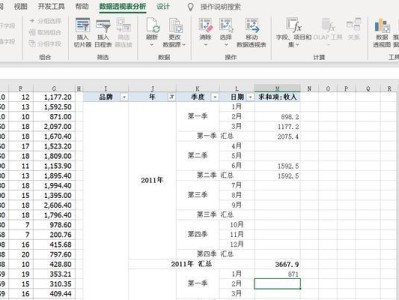 通过数据透视图分析，洞悉信息全貌（提升数据分析效率，挖掘深层数据洞见）