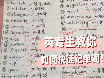 高效背单词的方法（提升词汇量的五种有效技巧）